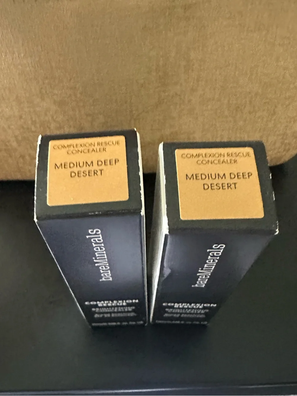 bareMinerals Complexion Rescue Brightening Concealer NIB Medium Deep Desert 2 pk